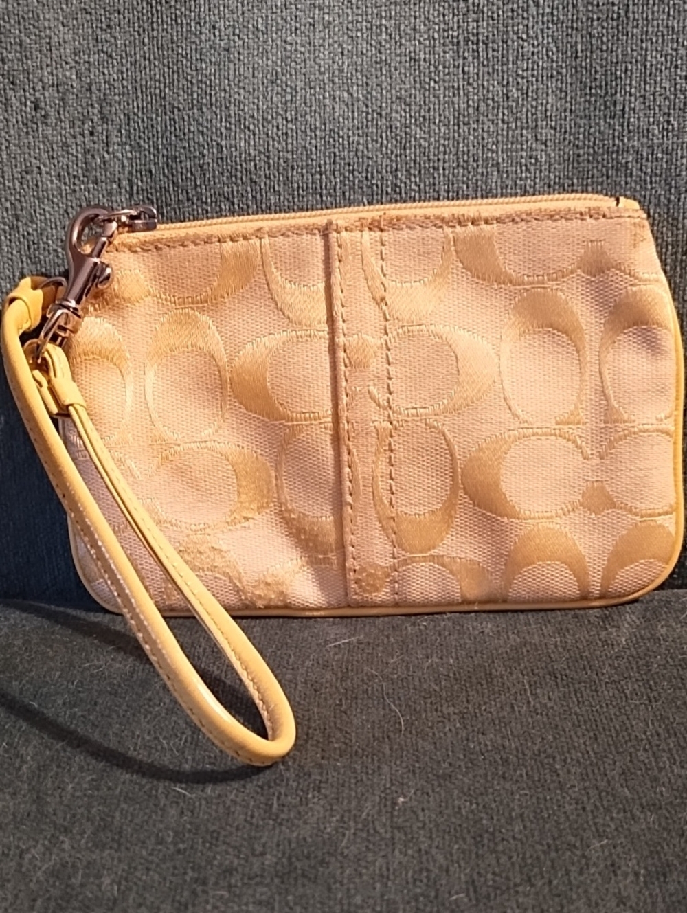Coach Signature Wristlet
